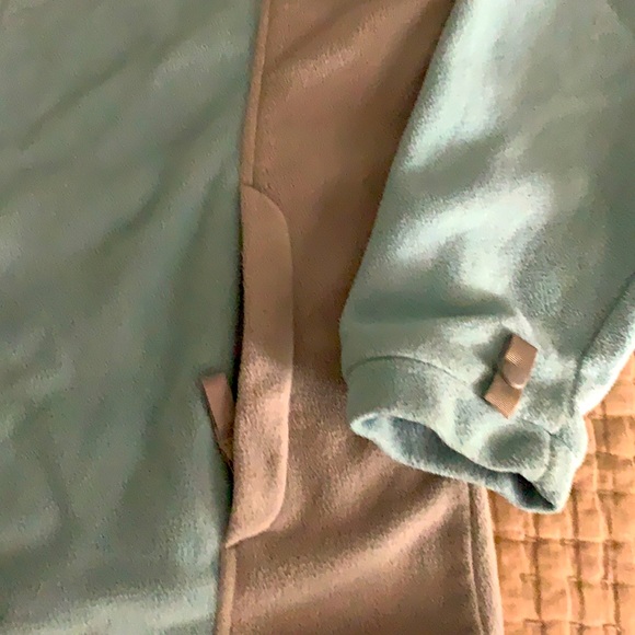 Zip front North Face fleece in blue gray Size XL TG - Picture 4 of 6